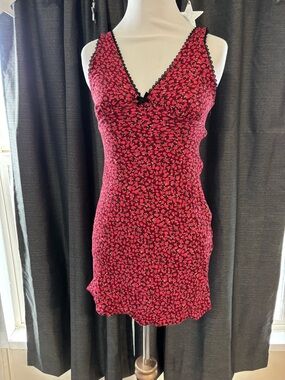 wild fable Red and Pink Floral Top